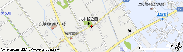 青木六本松公園周辺の地図