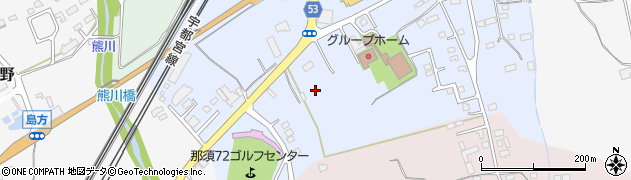栃木県那須塩原市大原間145周辺の地図