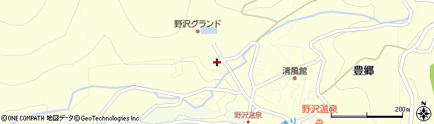 長野県下高井郡野沢温泉村真湯8858周辺の地図