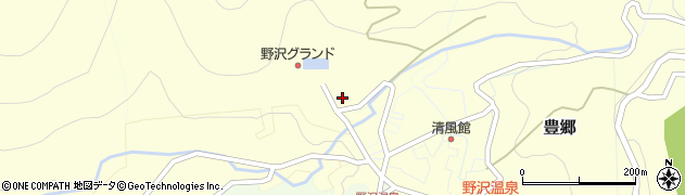 長野県下高井郡野沢温泉村真湯8855周辺の地図