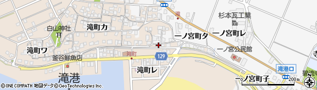 石川県羽咋市滝町レ87周辺の地図