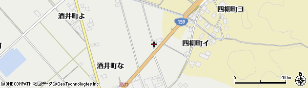 石川県羽咋市酒井町（ラ）周辺の地図