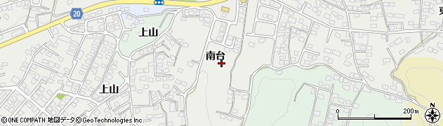 福島県いわき市金山町（南台）周辺の地図