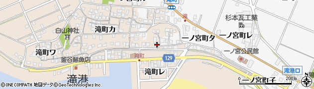 石川県羽咋市滝町レ86周辺の地図