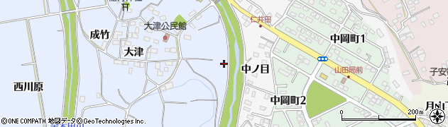 福島県いわき市山田町（東川原）周辺の地図