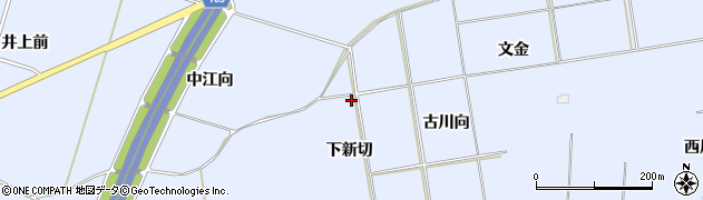 福島県いわき市山田町（下新切）周辺の地図