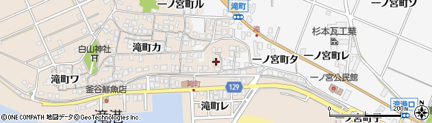 石川県羽咋市滝町レ63周辺の地図