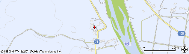 福島県いわき市川部町（横根）周辺の地図
