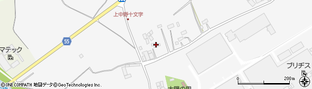 栃木県那須塩原市上中野303周辺の地図