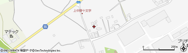 栃木県那須塩原市上中野298周辺の地図