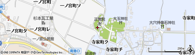 石川県羽咋市寺家町ト88周辺の地図