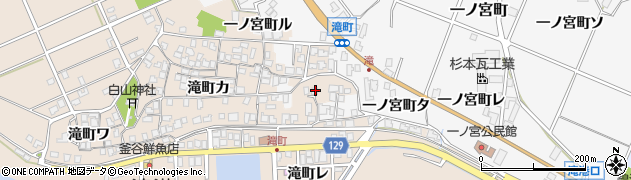 石川県羽咋市滝町レ64周辺の地図