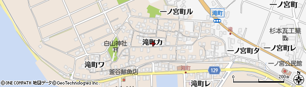 石川県羽咋市滝町（カ）周辺の地図