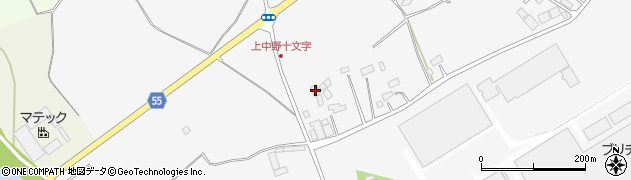 栃木県那須塩原市上中野296周辺の地図