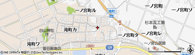 石川県羽咋市滝町レ73周辺の地図