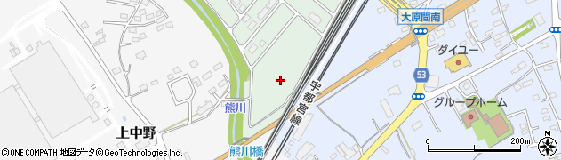 栃木県那須塩原市大原間西2丁目4周辺の地図