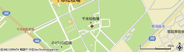 栃木県那須塩原市千本松799周辺の地図