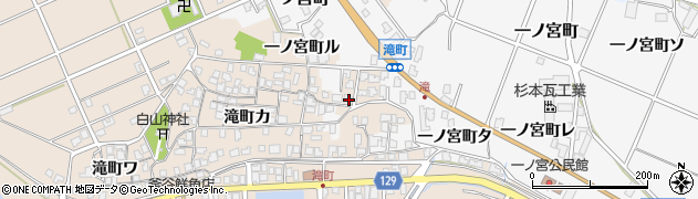 石川県羽咋市滝町レ27周辺の地図