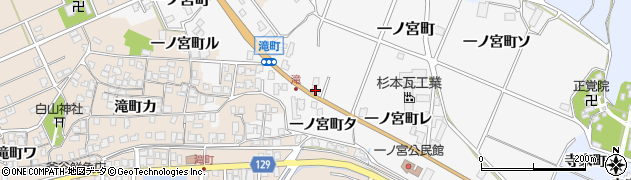 石川県羽咋市一ノ宮町（タ）周辺の地図