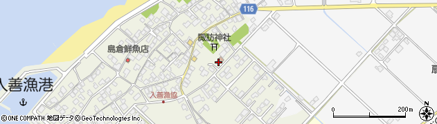 富山県下新川郡入善町芦崎607周辺の地図