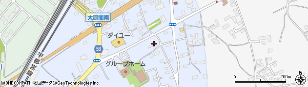 栃木県那須塩原市大原間132周辺の地図