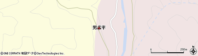福島県いわき市田人町旅人（男犬平）周辺の地図