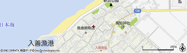 富山県下新川郡入善町芦崎119周辺の地図