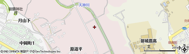 福島県いわき市後田町（柳町）周辺の地図