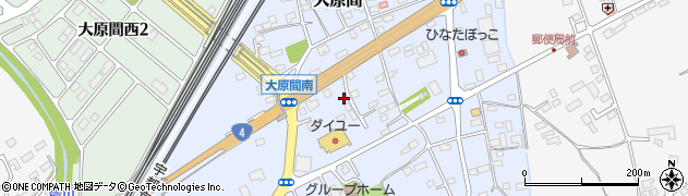 栃木県那須塩原市大原間259周辺の地図