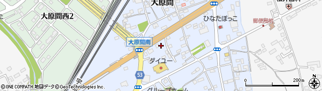 栃木県那須塩原市大原間197-4周辺の地図