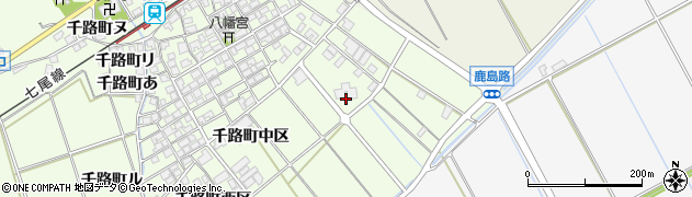 石川県羽咋市千路町（は）周辺の地図