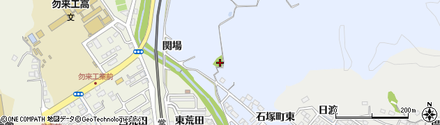 福島県いわき市石塚町（下ノ前）周辺の地図