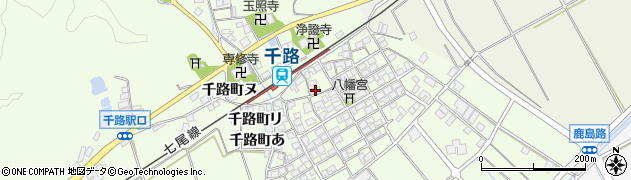 石川県羽咋市千路町ホ22周辺の地図