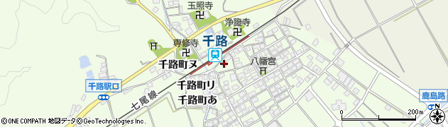 石川県羽咋市千路町ホ4周辺の地図