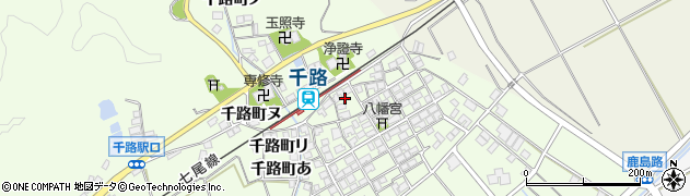 石川県羽咋市千路町（ホ）周辺の地図