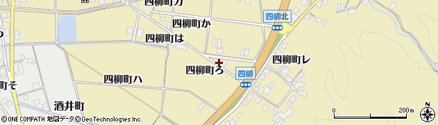 石川県羽咋市四柳町（よ）周辺の地図