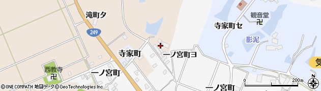 石川県羽咋市滝町マ周辺の地図