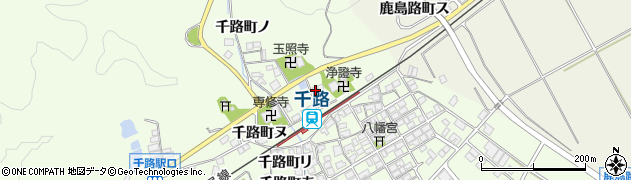 石川県羽咋市千路町（ト）周辺の地図