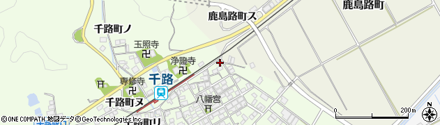 石川県羽咋市鹿島路町（丑）周辺の地図