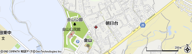 福島県いわき市金山町朝日台68周辺の地図