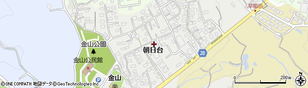 福島県いわき市金山町朝日台128周辺の地図