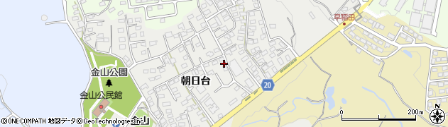 福島県いわき市金山町朝日台140周辺の地図
