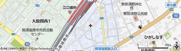 栃木県那須塩原市大原間430周辺の地図