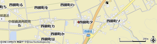 石川県羽咋市四柳町（ラ）周辺の地図