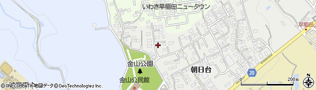 福島県いわき市金山町朝日台55周辺の地図