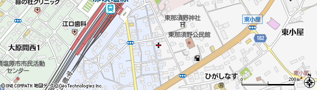 栃木県那須塩原市大原間404-12周辺の地図