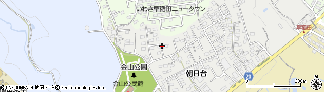 福島県いわき市金山町朝日台57周辺の地図