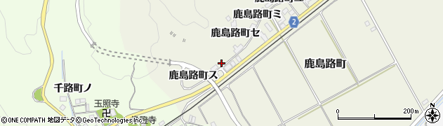 石川県羽咋市鹿島路町（メ）周辺の地図