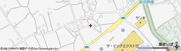 栃木県那須塩原市上中野405周辺の地図