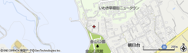 福島県いわき市金山町朝日台36周辺の地図